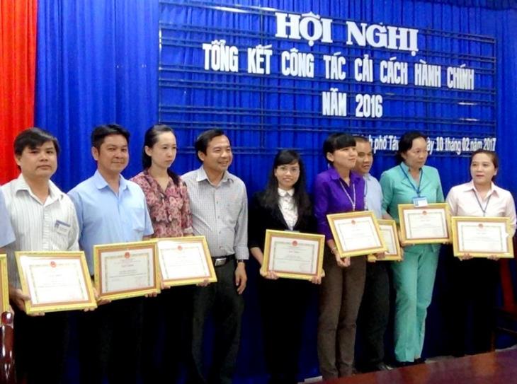 Thành phố Tây Ninh: Tiếp tục rút ngắn thời gian giải quyết thủ tục hành chính